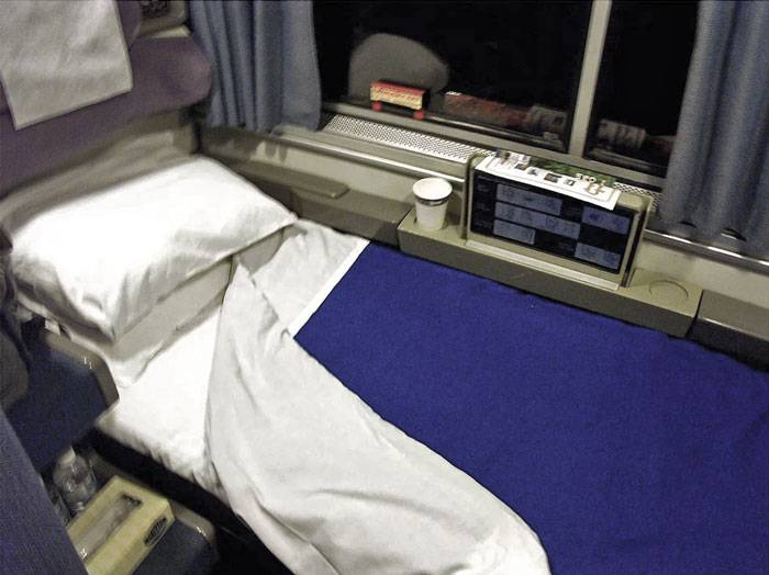 12. Yataklı kompartımanlara sahip olan bu trenlerde uyumak oldukça konforlu.