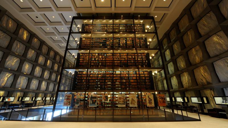 18. Beinecke Rare Book & Manuscript Library, Yale University (New Haven)