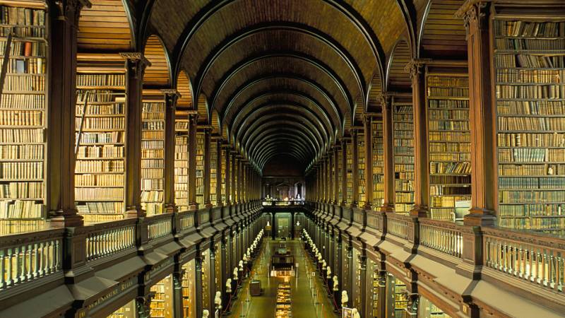 10. Trinity College Library, University of Dublin (Dublin)