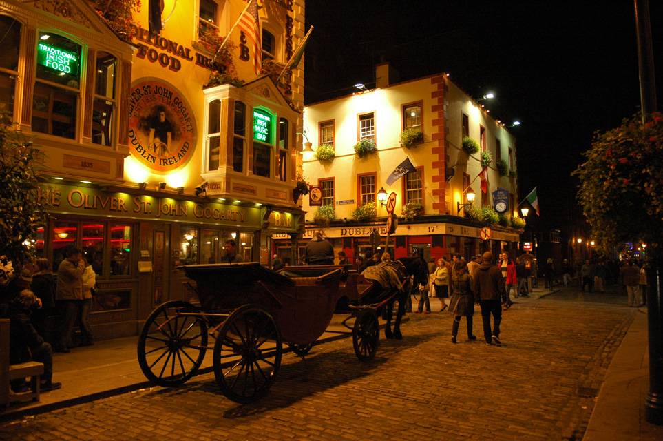 11. Dublin, Temple Bar'da bir gece