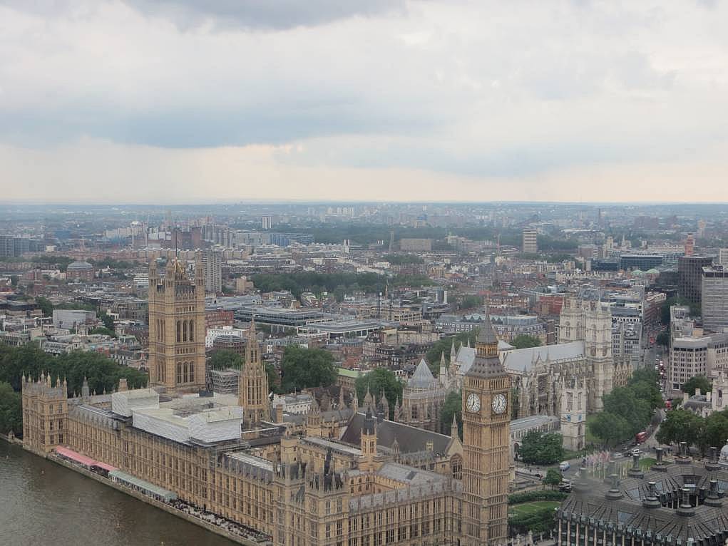 55. London Eye’dan Big Ben’e!