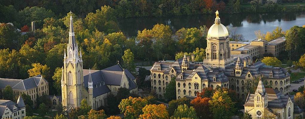 5. University of Notre Dame – Notre Dame, Indiana