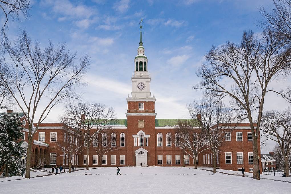 12. Dartmouth College – Hanover, New Hampshire