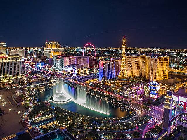 7. Las Vegas Strip • Amerika Birleşik Devletleri
