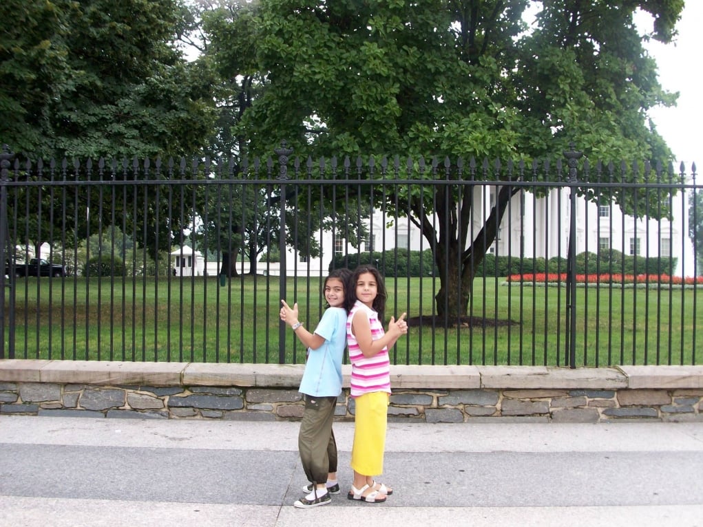 11. Beyaz Saray'ı gördüm, önünde çılgın pozlar verdim.