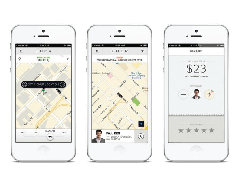 2. Uber ile lüks taksi deneyimi yaşayın.