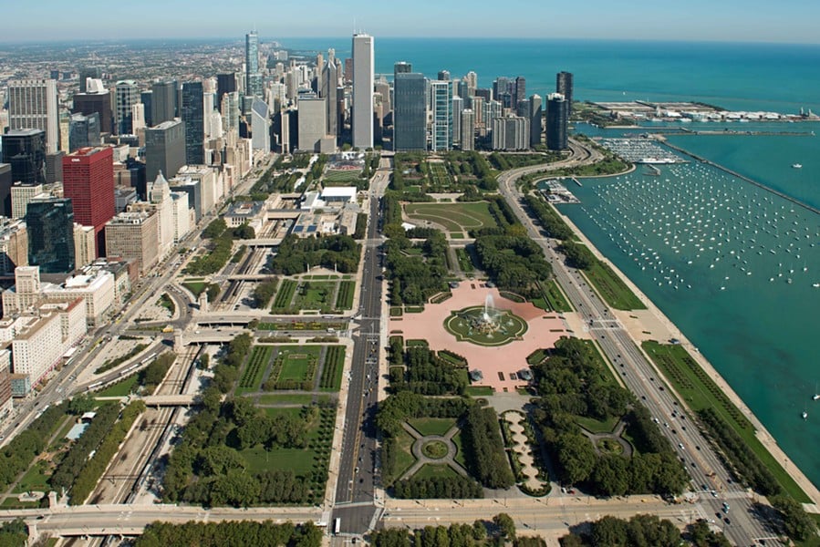 3. Grant Park, Chicago, ABD