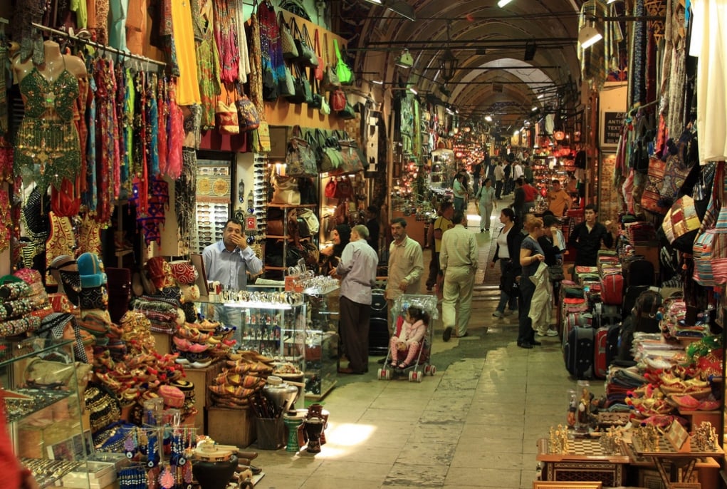 10. You will love Turkish markets such as Grand Bazaar.