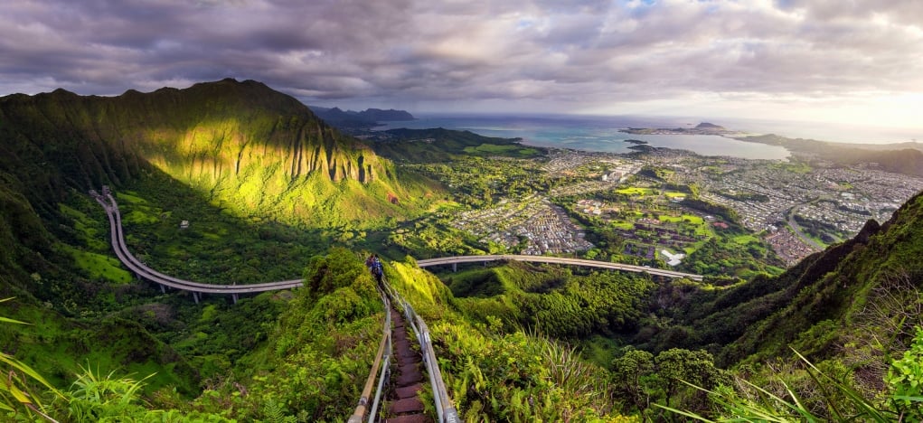4. Haiku merdivenleri - O’ahu, Hawaii