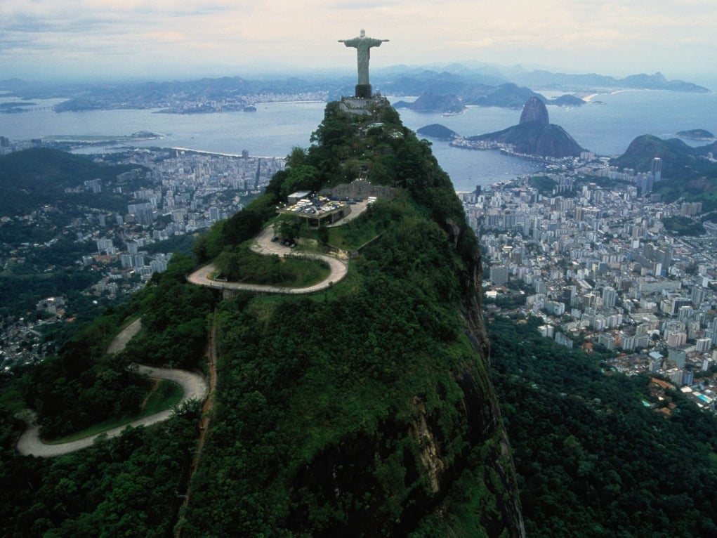 8. Corcovado Dağı - Rio de Janeiro, Brezilya