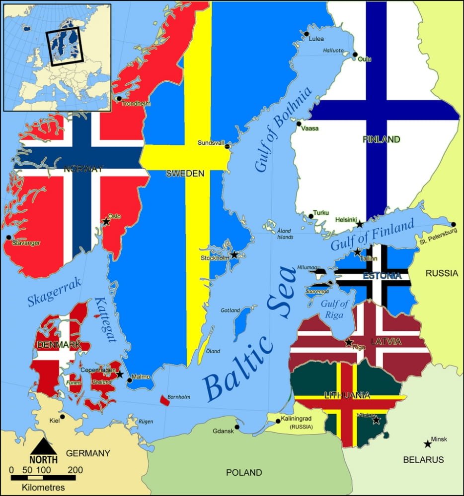 6. İskandinav ülkelerine ve Baltık ülkelerine kolaylıkla ulaşabilirsiniz.