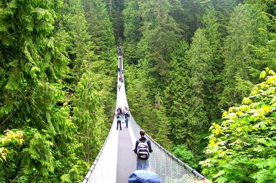 3. Capilano Suspension Bridge