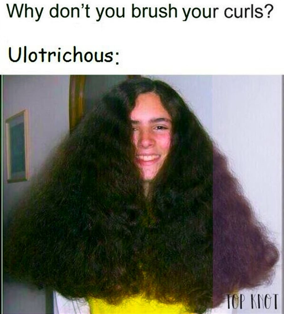 25. Ulotrichous - having wooly or crispy hair