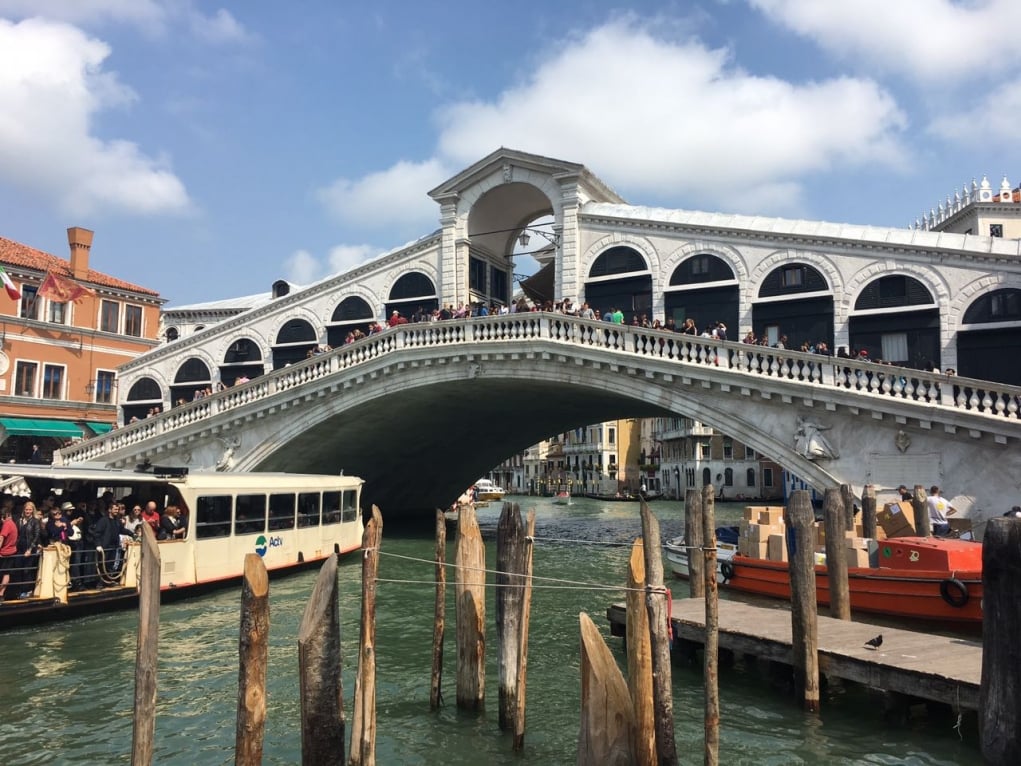 5. Rialto Köprüsü, Venedik
