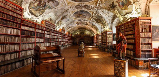 6. Strahov Kütüphanesi - Prag, Çek Cumhuriyeti