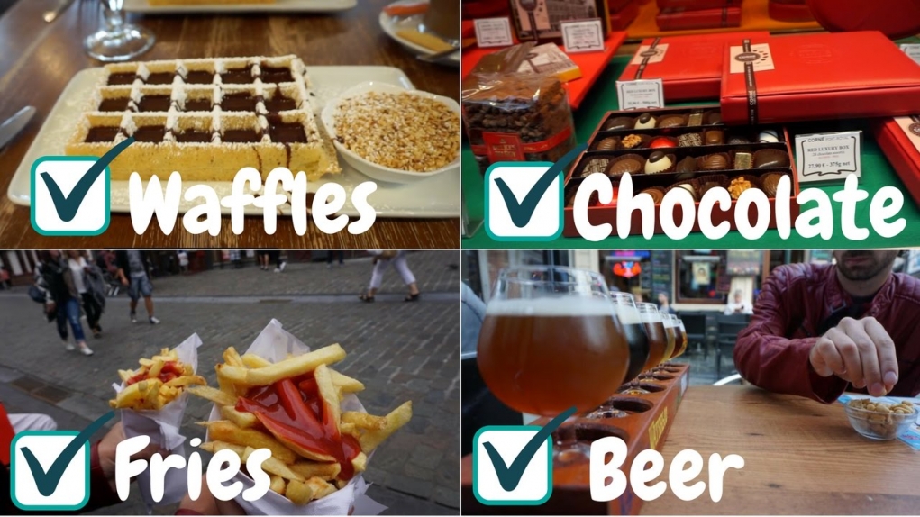 2. Belçika'nın bira, waffle, patates ve çikolatası dünyanın en iyileri kabul edilir.